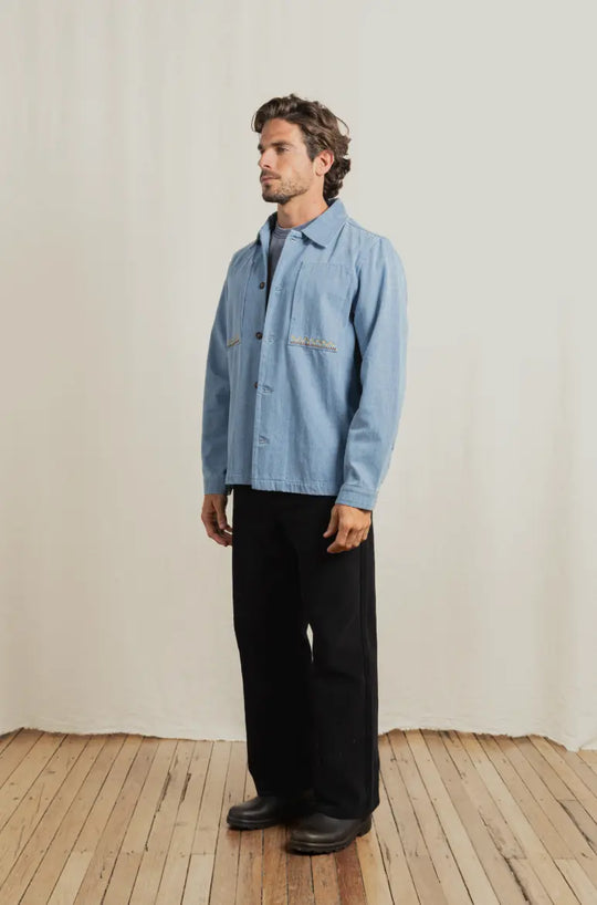 Rhythm Arguam Long Sleeve Overshirt Rhythm