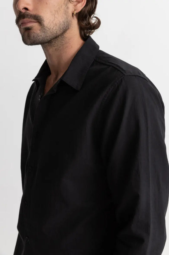 Rhythm Classic Linen LS Shirt Rhythm