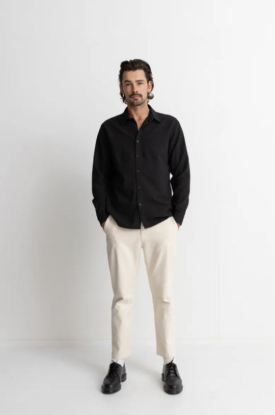 Rhythm Classic Linen LS Shirt Rhythm
