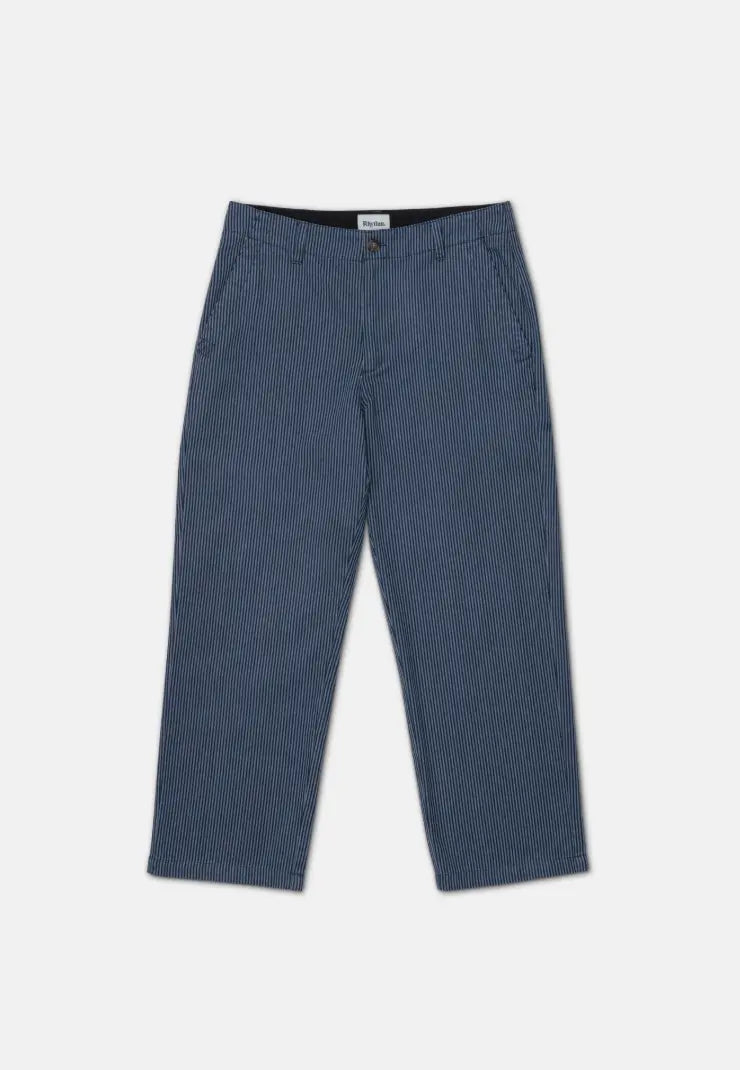 Rhythm Hickory Stripe Work Pant Rhythm