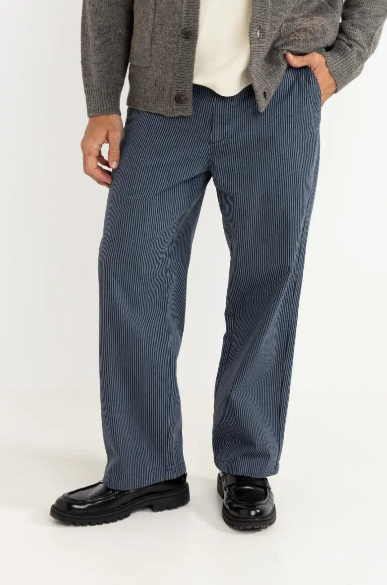 Rhythm Hickory Stripe Work Pant Rhythm
