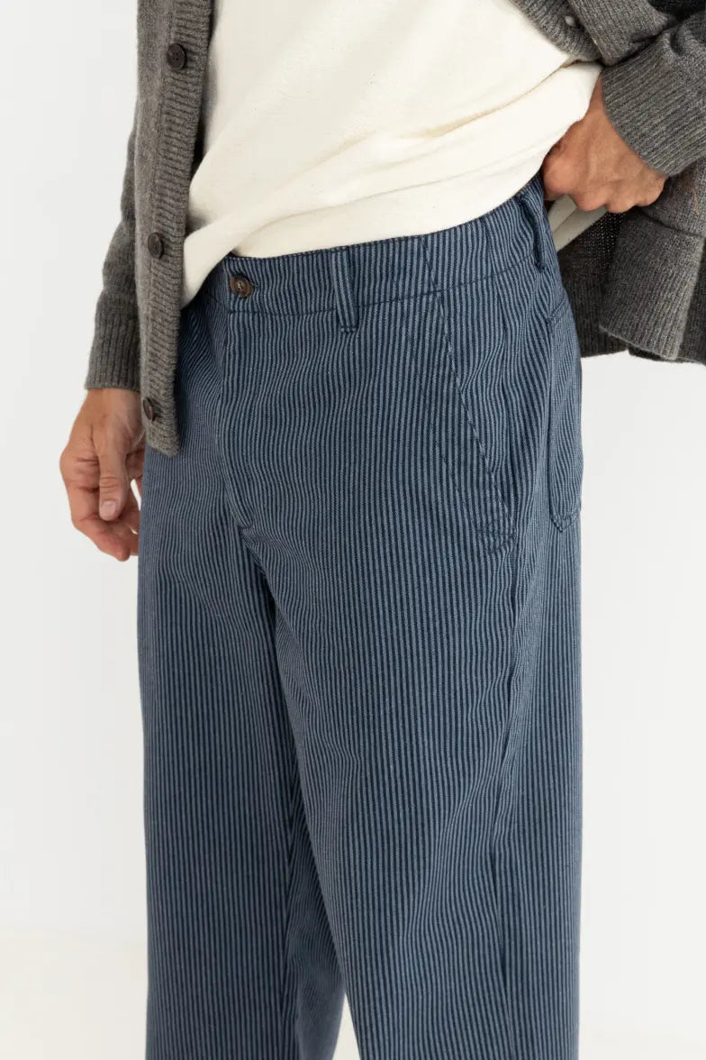 Rhythm Hickory Stripe Work Pant Rhythm