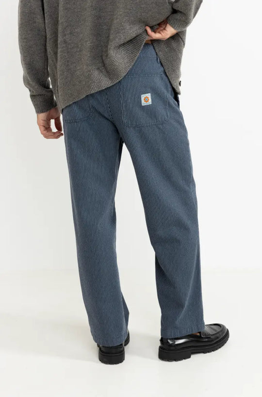 Rhythm Hickory Stripe Work Pant Rhythm