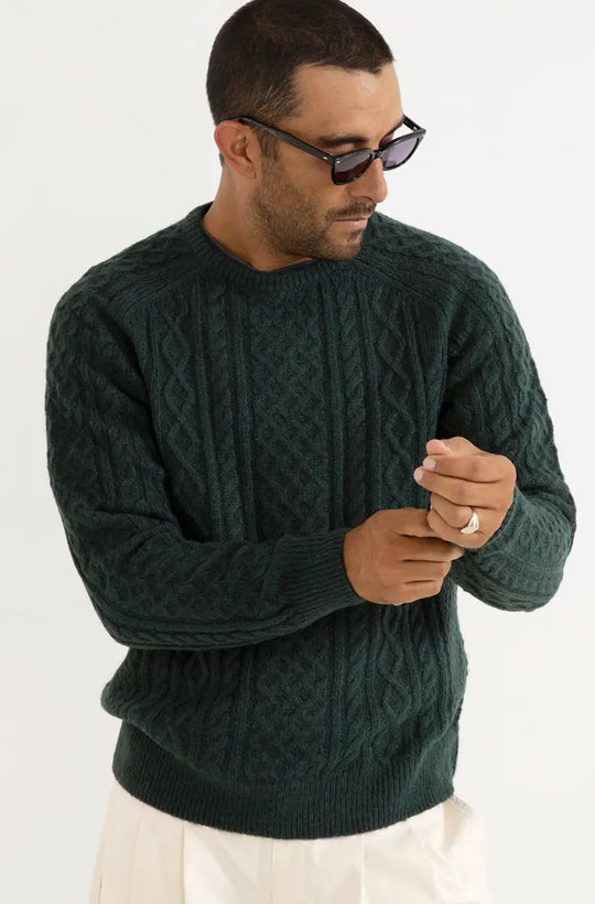 Rhythm Mohair Fishermans Knit Rhythm