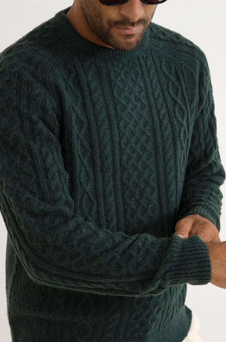 Rhythm Mohair Fishermans Knit Rhythm