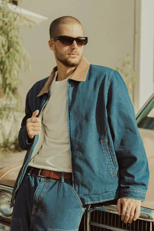 Rhythm Washed Denim James Jacket Rhythm