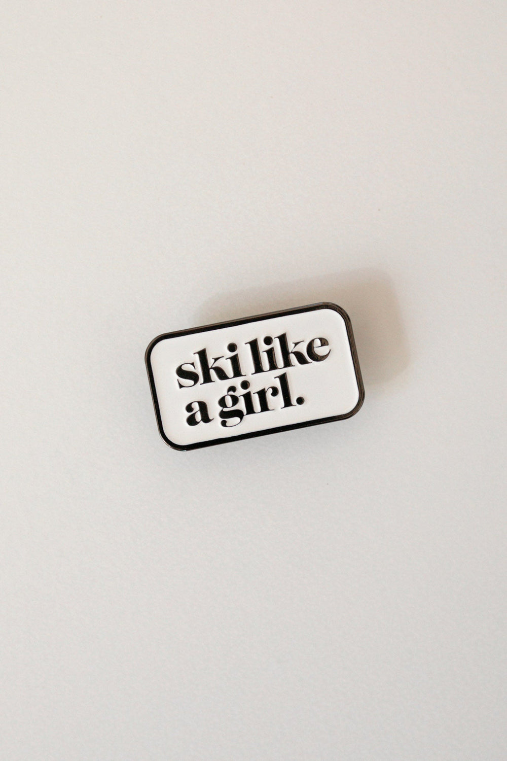 Ski Like A Girl Pins