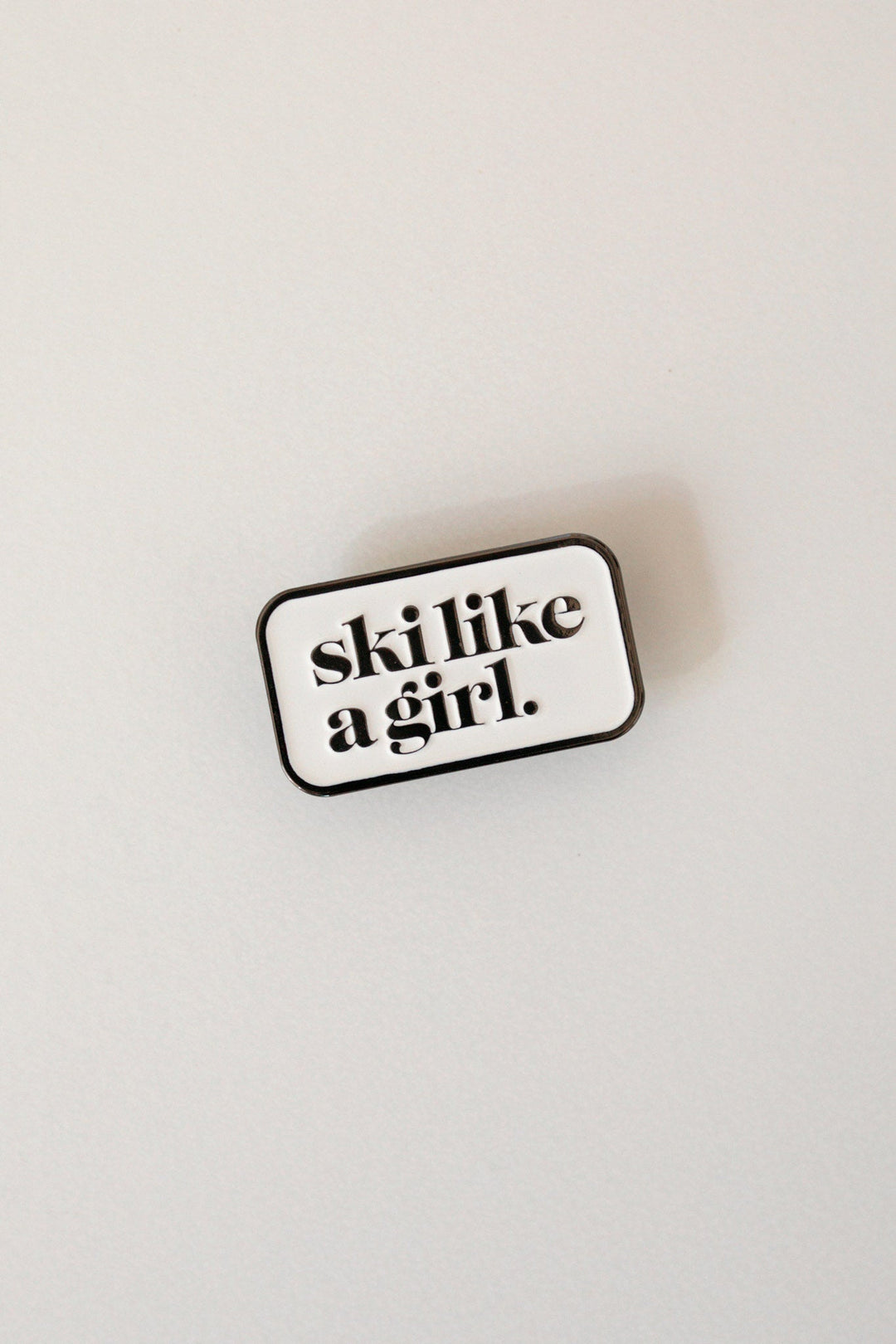 Ski Like A Girl Pins