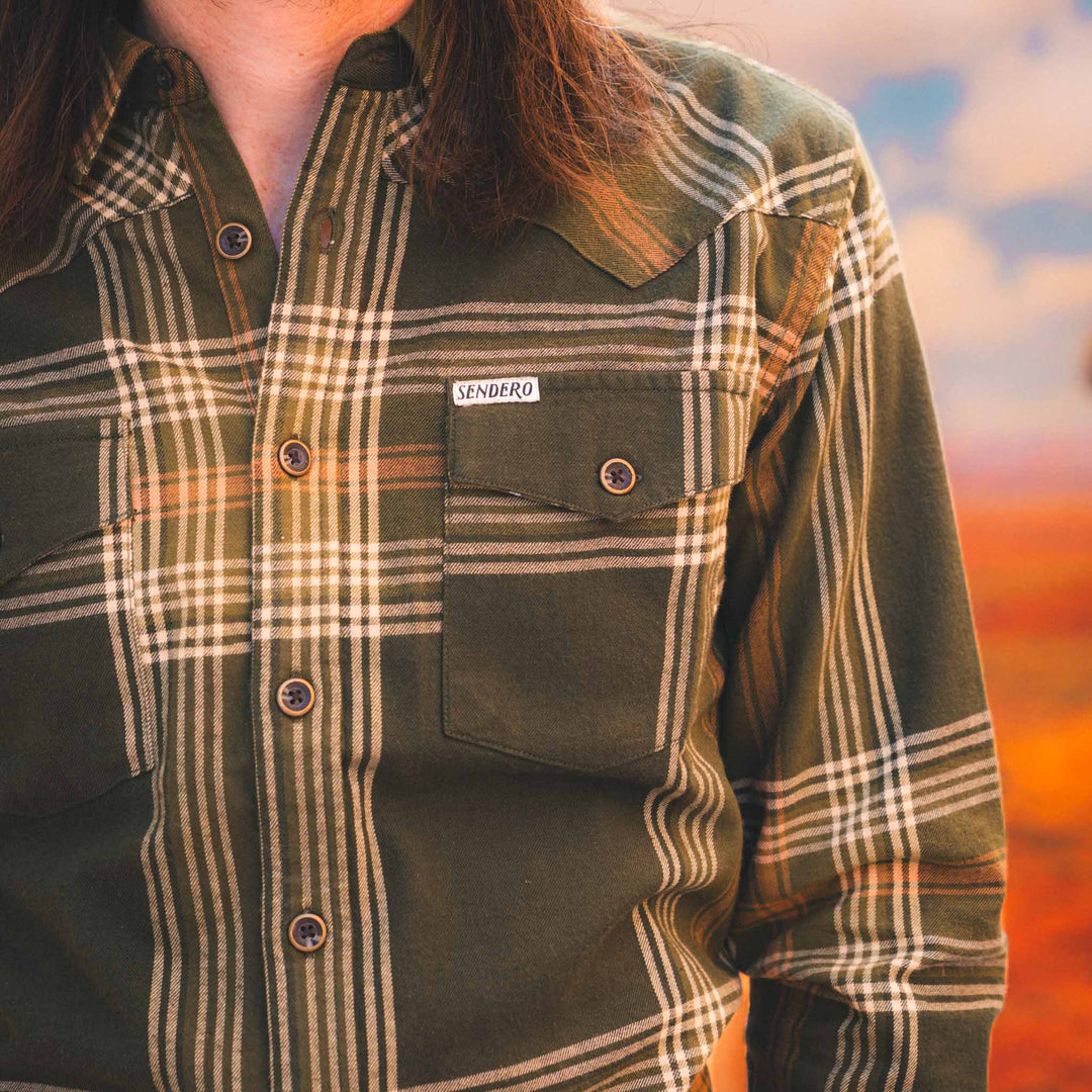 Sendero Provisions Co. Durango Lightweight Stretch Flannel