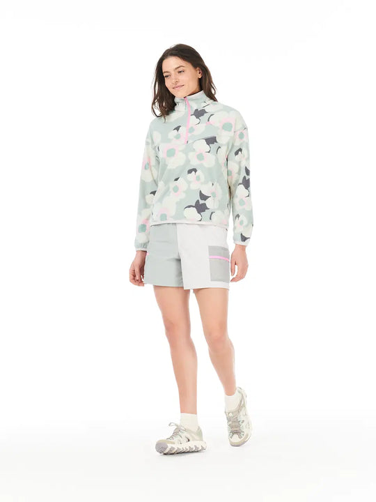 Picture Organic Women's Inaria 1/4 Zip Printed Fleece