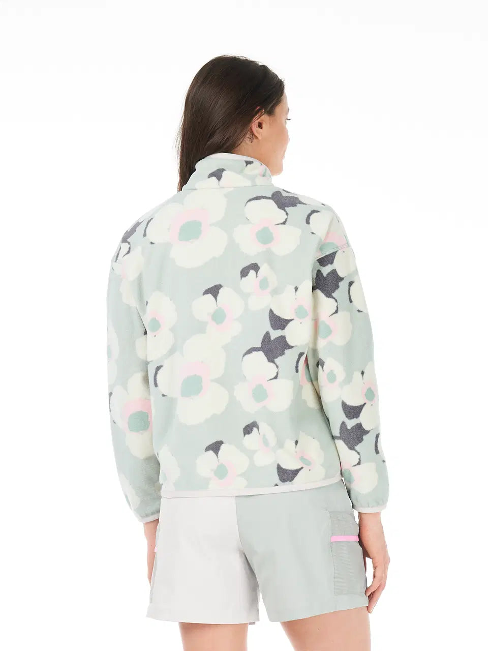 Picture Organic Women's Inaria 1/4 Zip Printed Fleece