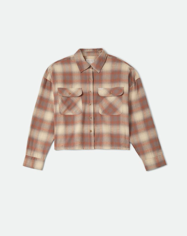 BOWERY CROP W L/S OVERSHIRT