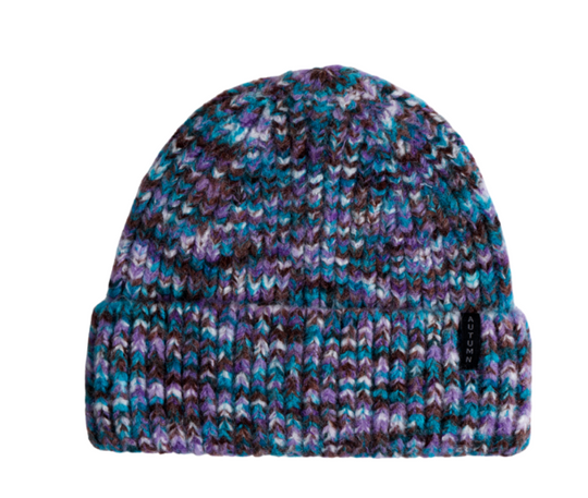 Autumn Marble Knit Beanie