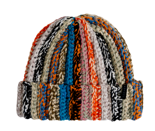 Autumn Patchwork Beanie
