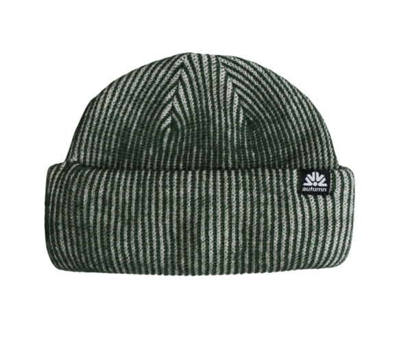 Autumn Cord Double Roll Beanie