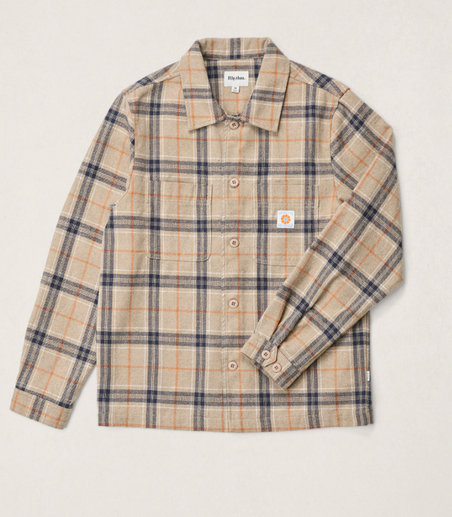 Rhythm Oscar Check Long Sleeve Shirt