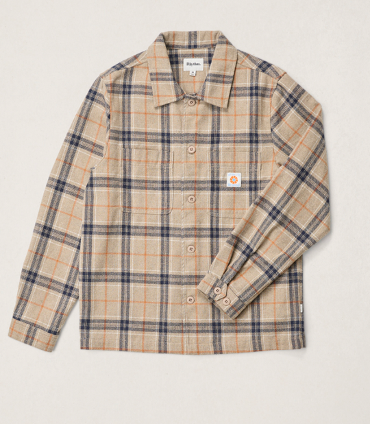Rhythm Oscar Check Long Sleeve Shirt