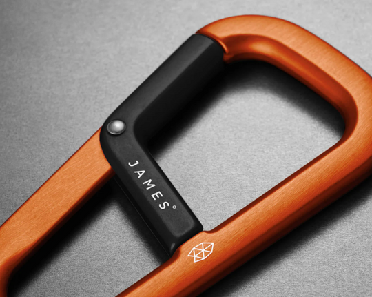 James Brand Hardin Tangerine + Black