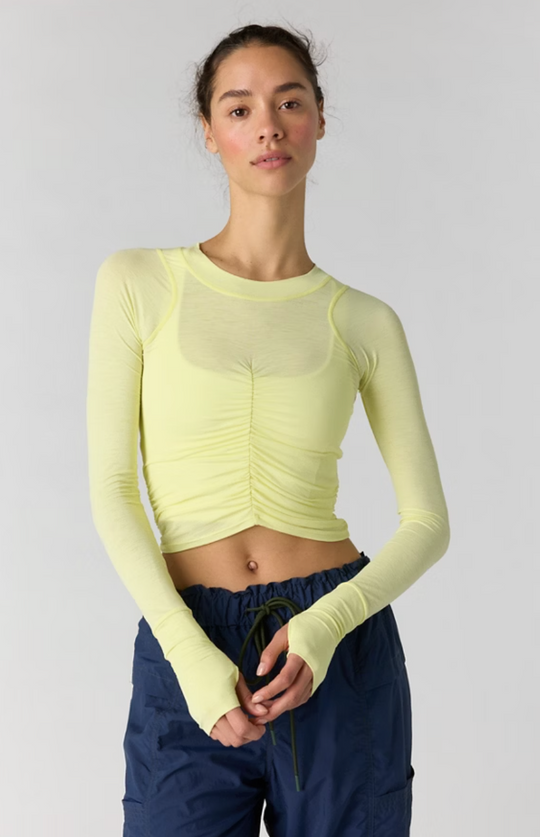 FP Movement Tempo Ruched Long Sleeve