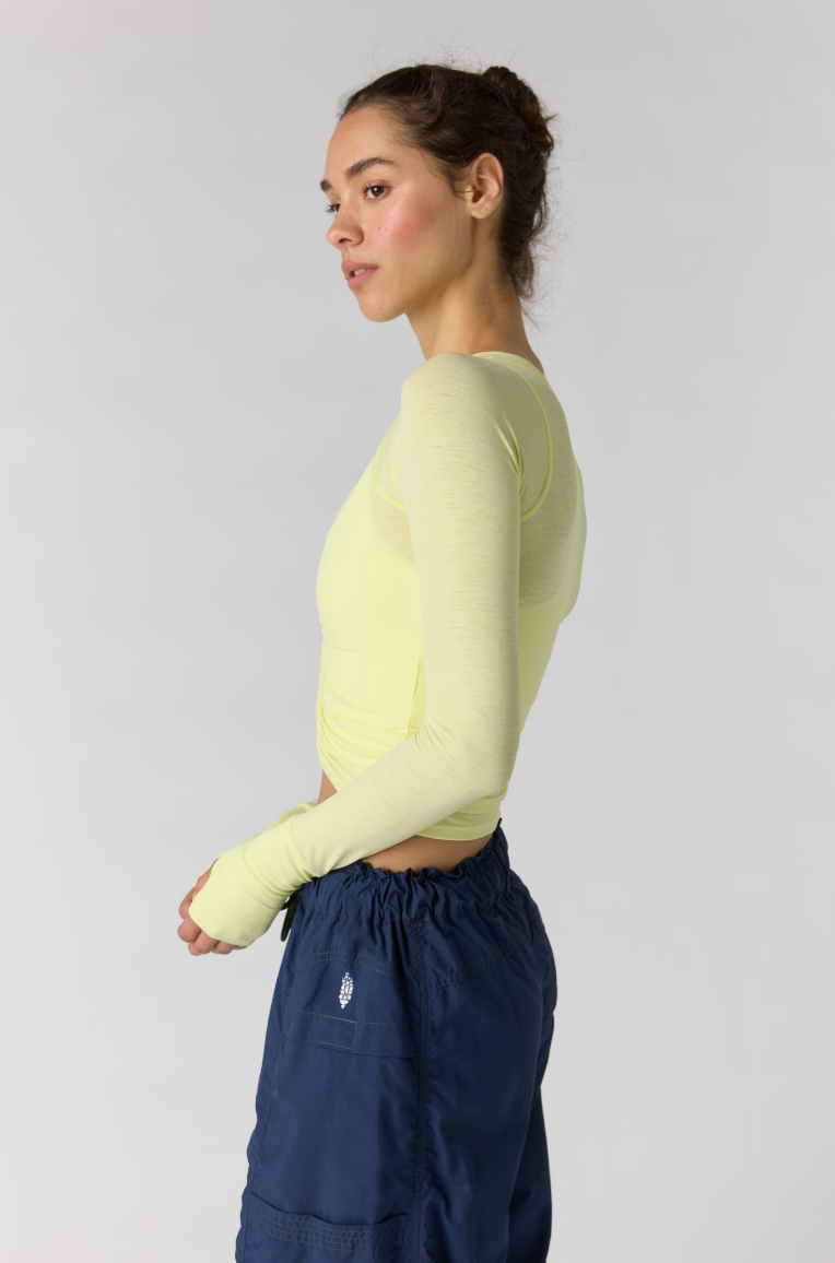 FP Movement Tempo Ruched Long Sleeve