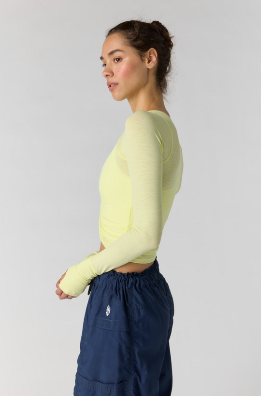 FP Movement Tempo Ruched Long Sleeve