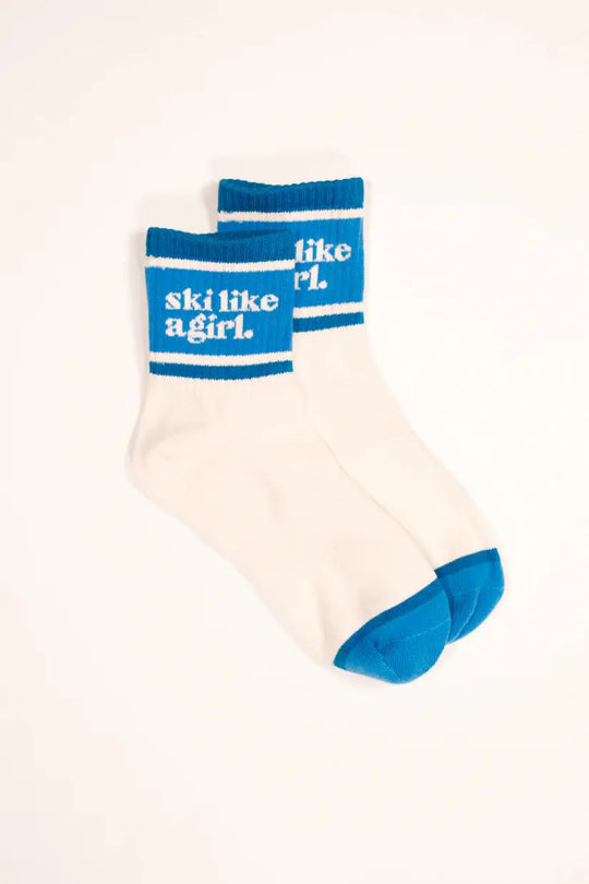 Ski Like A Girl Socks Ski Like A Girl