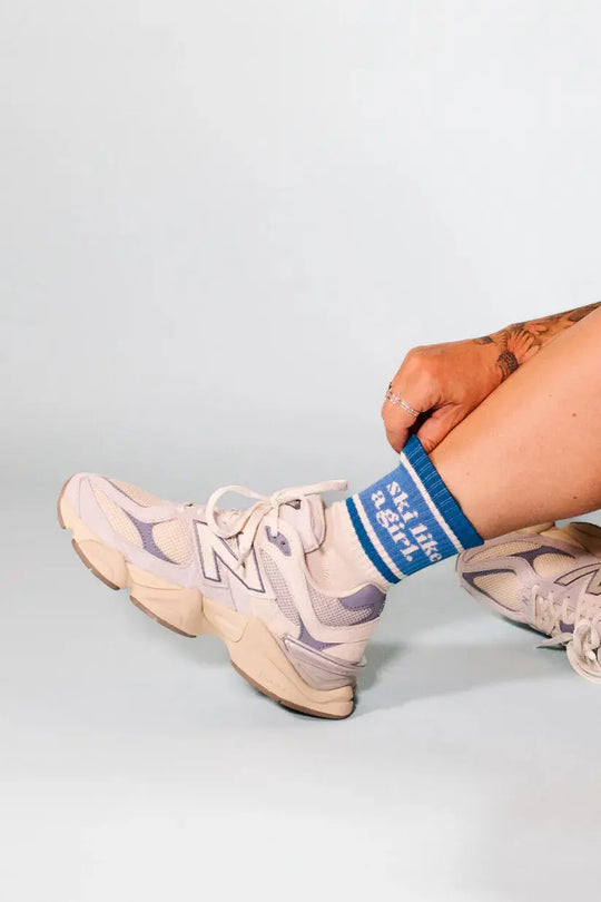 Ski Like A Girl Socks Ski Like A Girl