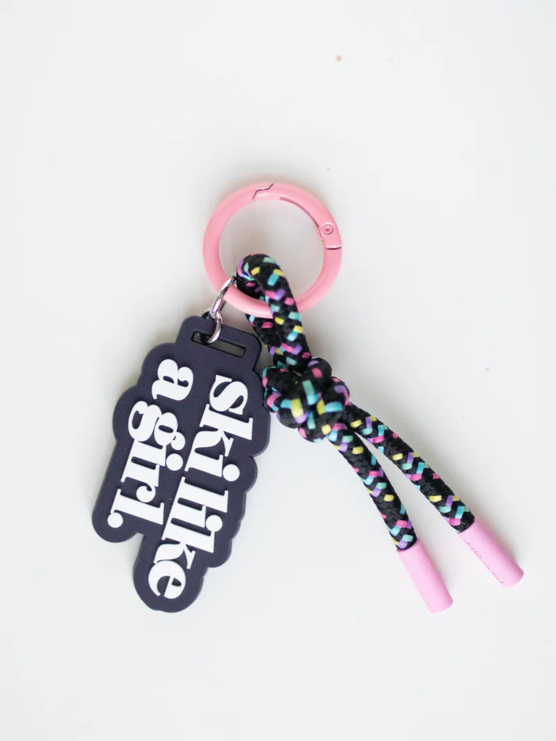 Ski Like A Girl Bag Charm