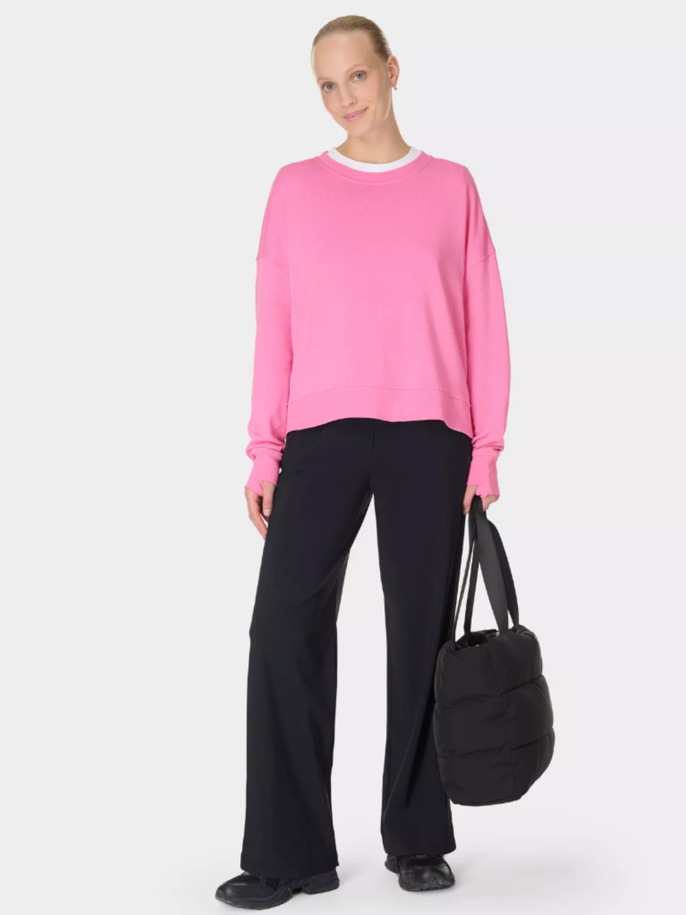 Sweaty Betty After Class Crop Sweatshirt Sweaty Betty
