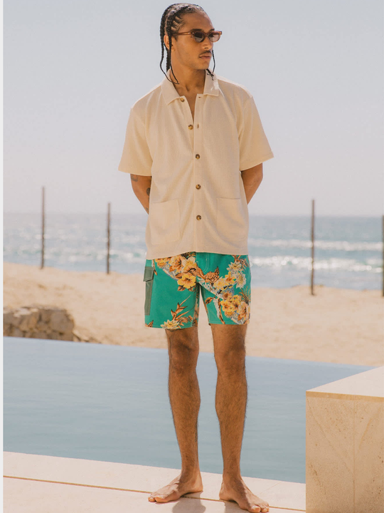 Brixton Poolside Short Sleeve Knit