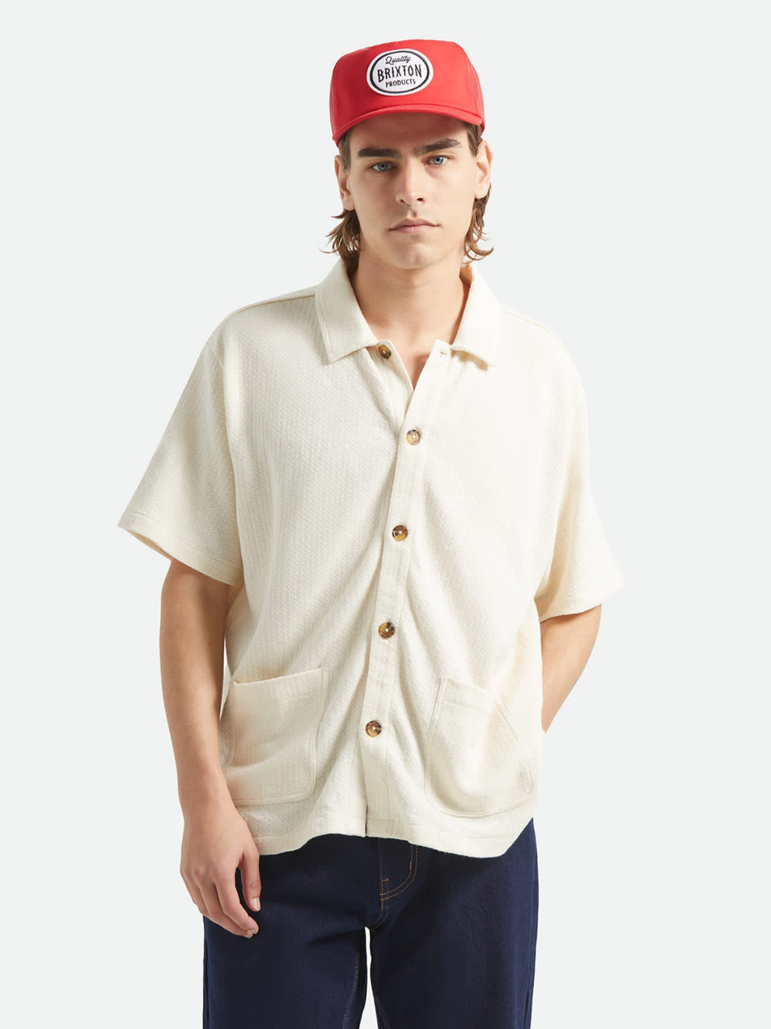 Brixton Poolside Short Sleeve Knit