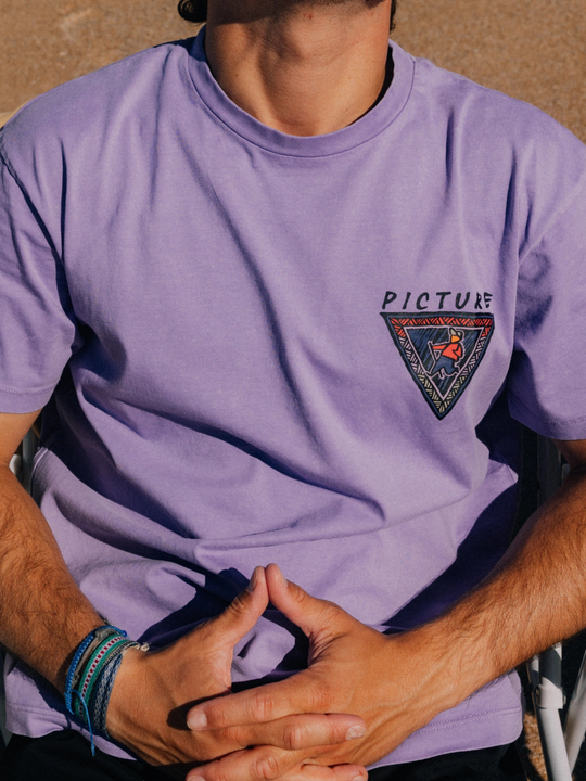 Picture Organic Chilanko Tee Purple Haze Lifestyle