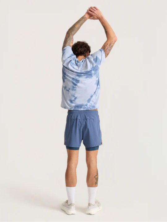 Mathis Active Tie Dye Pocket Short Sleeve Tee