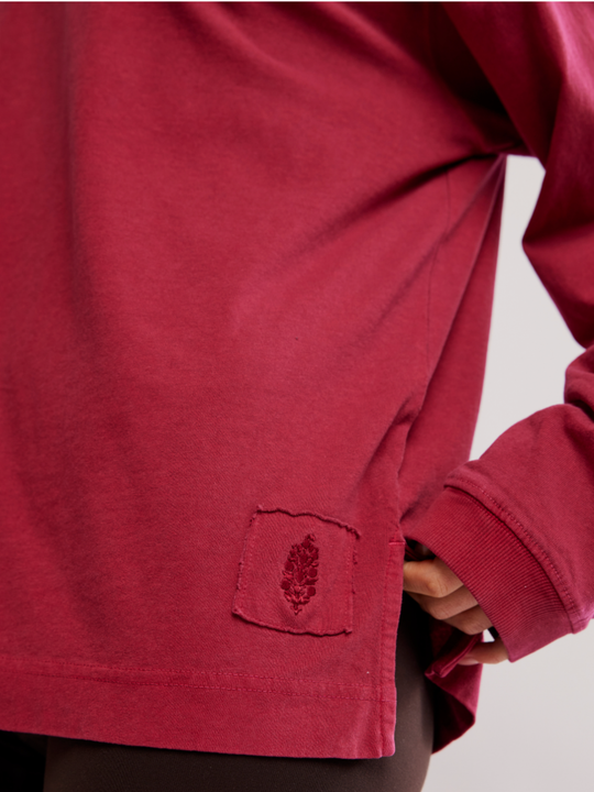 FP Movement Hustle Layer Long Sleeve Top Brick
