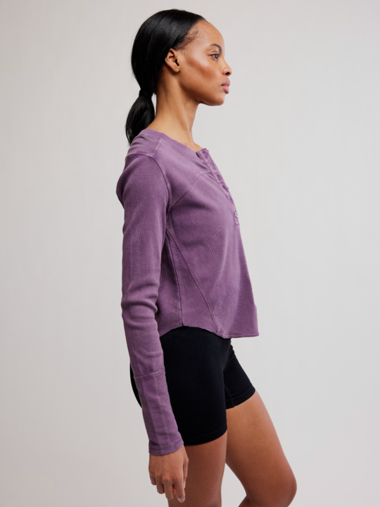 FP Movement Cool Down Crew Top Blackberry 