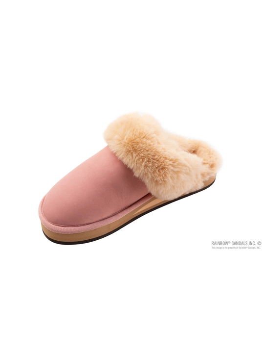 Rainbow Sandals Sunset Snugs - Premier Leather, Fleece Lined Slipper