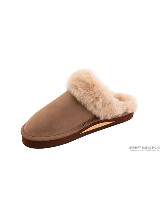 Rainbow Sandals Sunset Snugs - Premier Leather, Fleece Lined Slipper