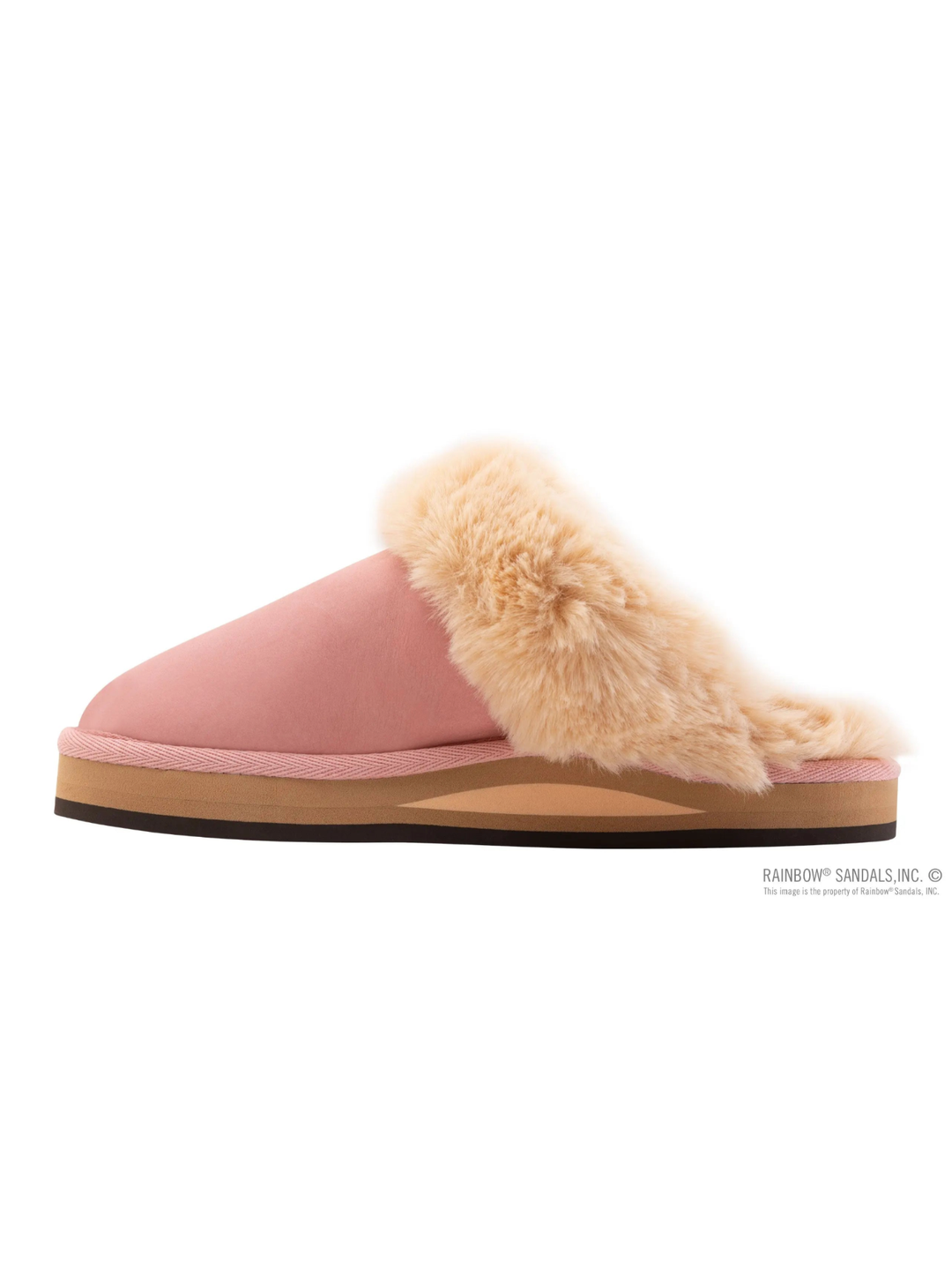Rainbow Sandals Sunset Snugs - Premier Leather, Fleece Lined Slipper