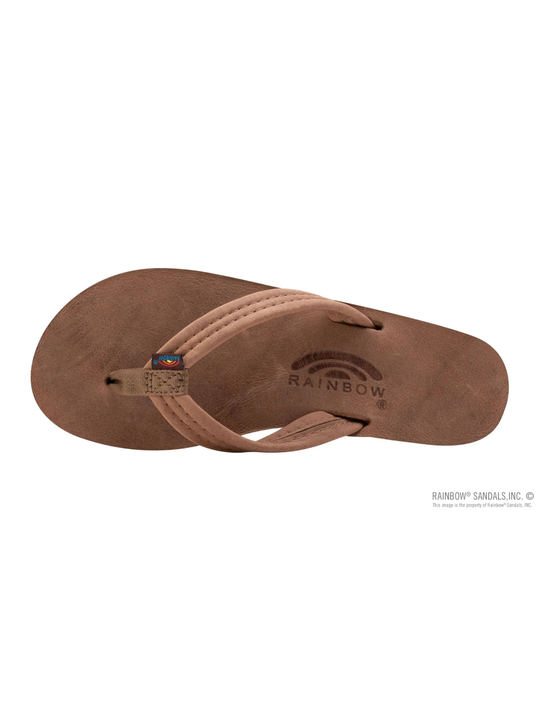 Rainbow Sandals Luxury Leather - Single Layer Arch Support with a 3/4" Medium Strap
