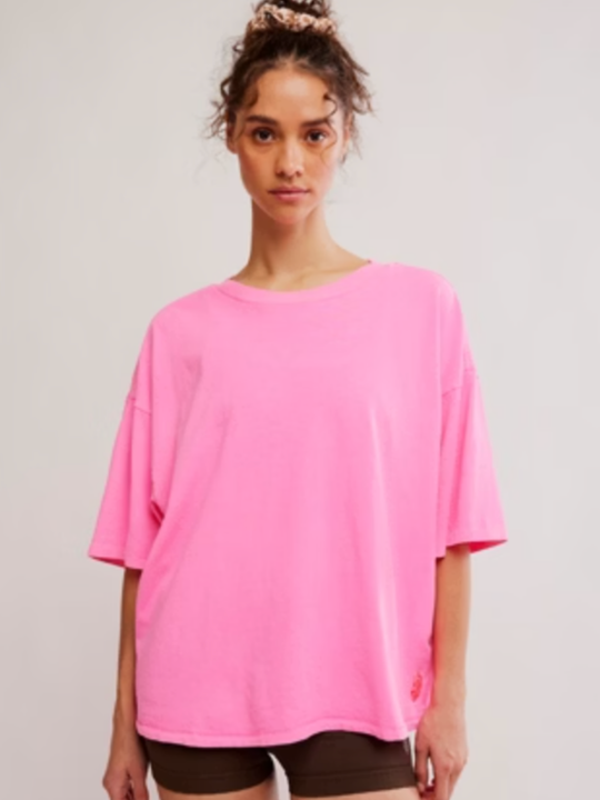 FP Movement Tackle Tee Hot Pink 