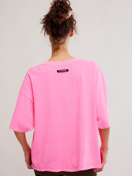 FP Movement Tackle Tee Hot Pink 