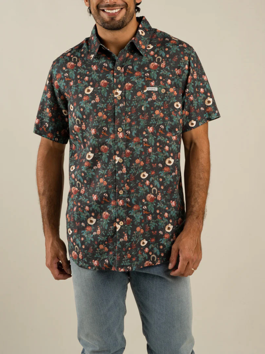 Sendero Provisions Co. City Slicker Short Sleeve Desert Rose 