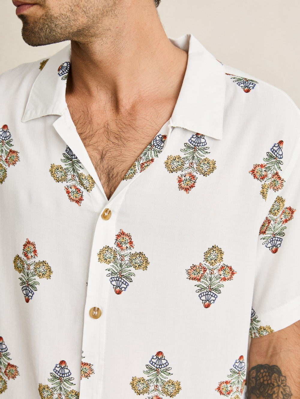 Bouquet Short Sleeve Shirt