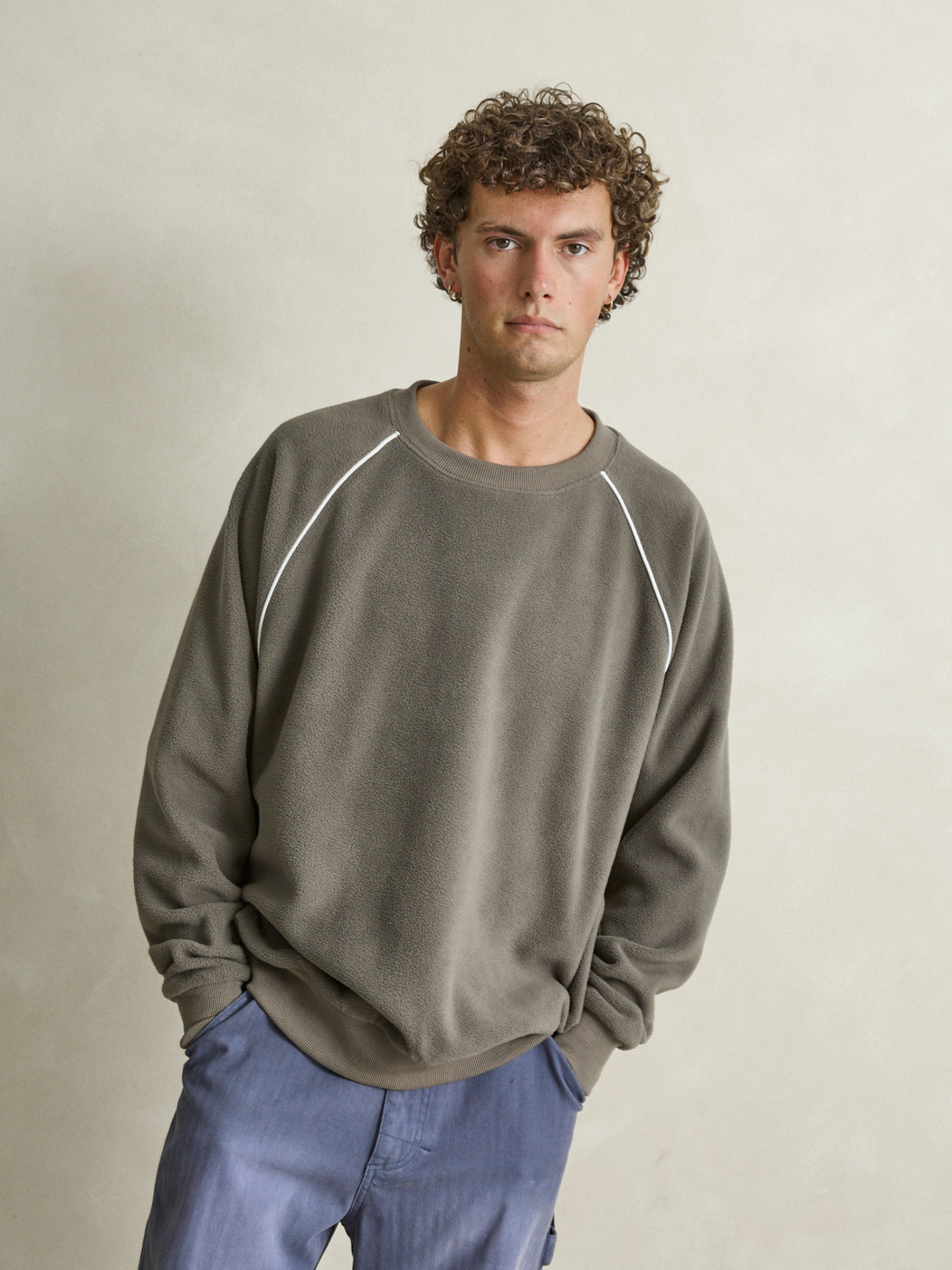 Rhythm Pipe Polar Crewneck Smoke