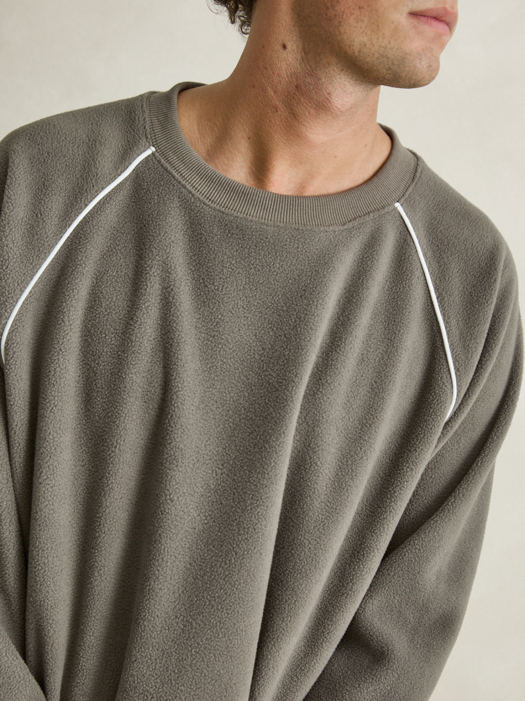 Rhythm Pipe Polar Crewneck Smoke
