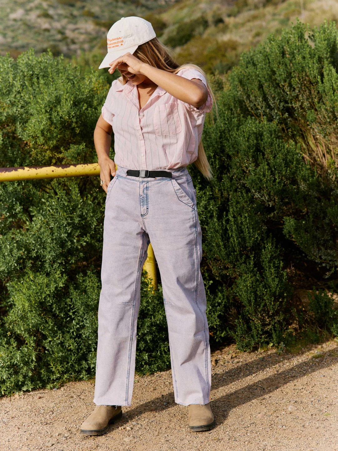 Ripton Amok Jeans Pink Tint 