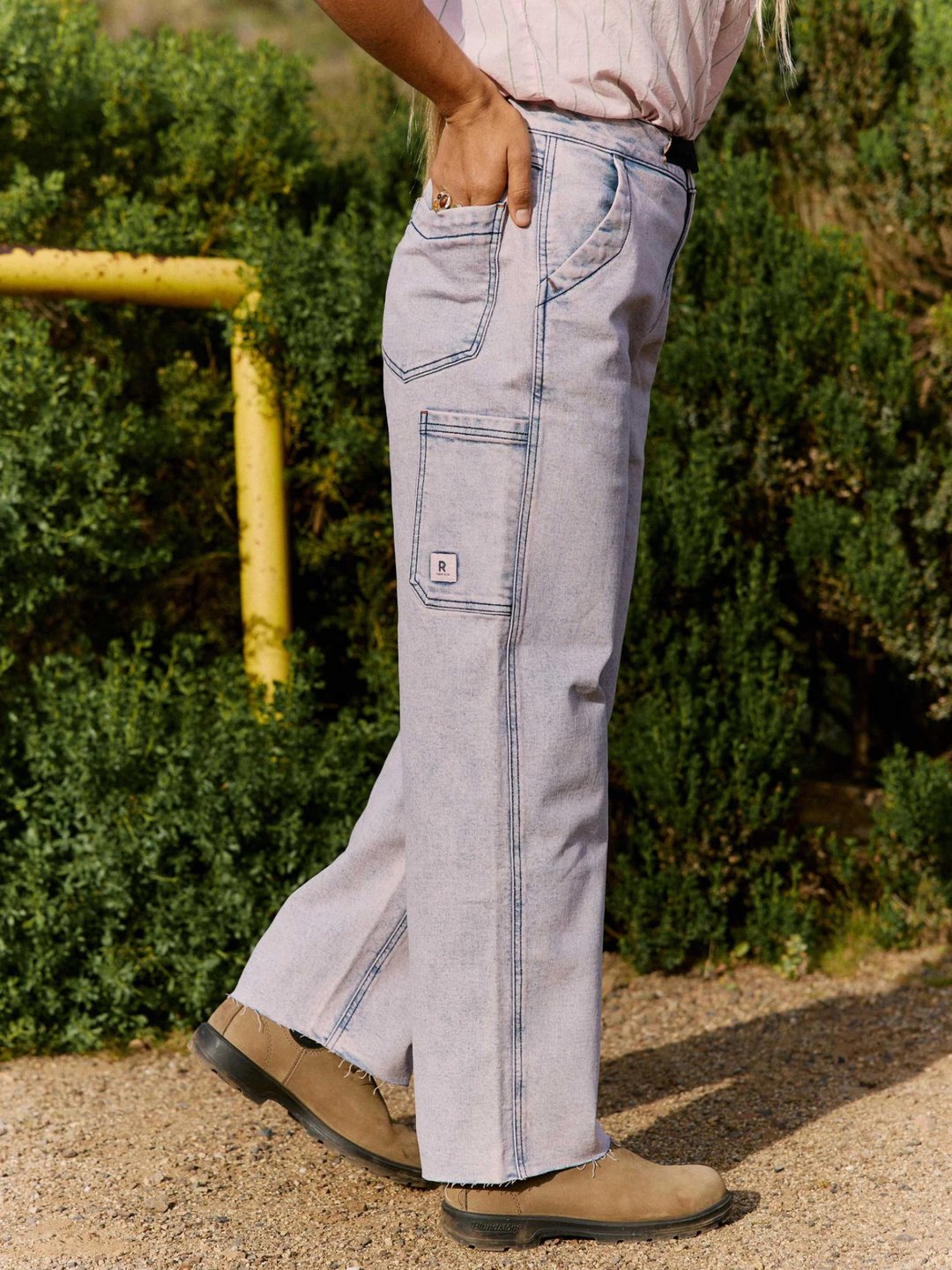 Ripton Amok Jeans Pink Tint 