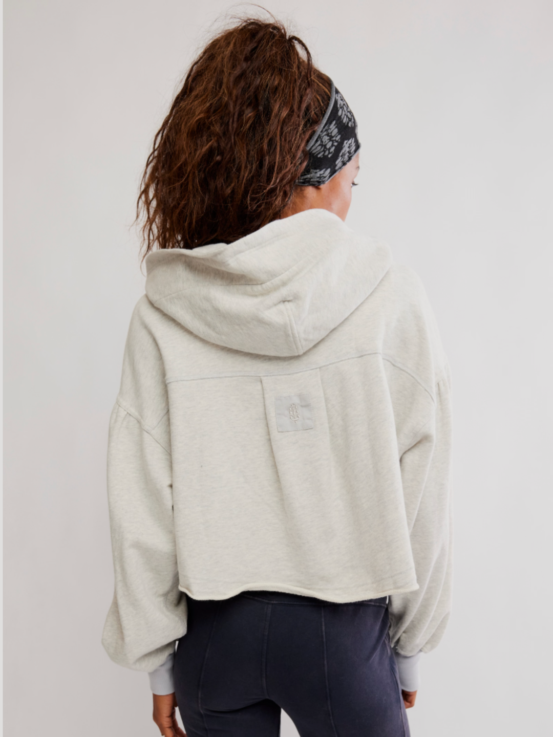 FP Movement Dream Team Zip Up Heather Grey
