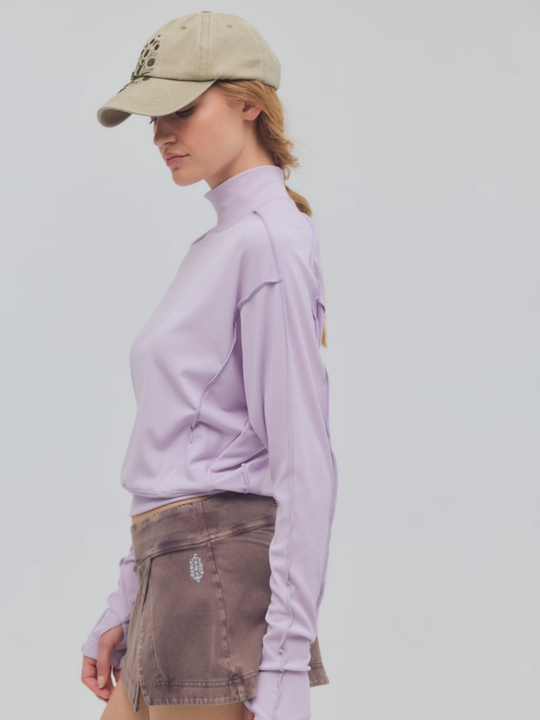 FP Movement Love To Move Long Sleeve Shirt Cool Lilac 