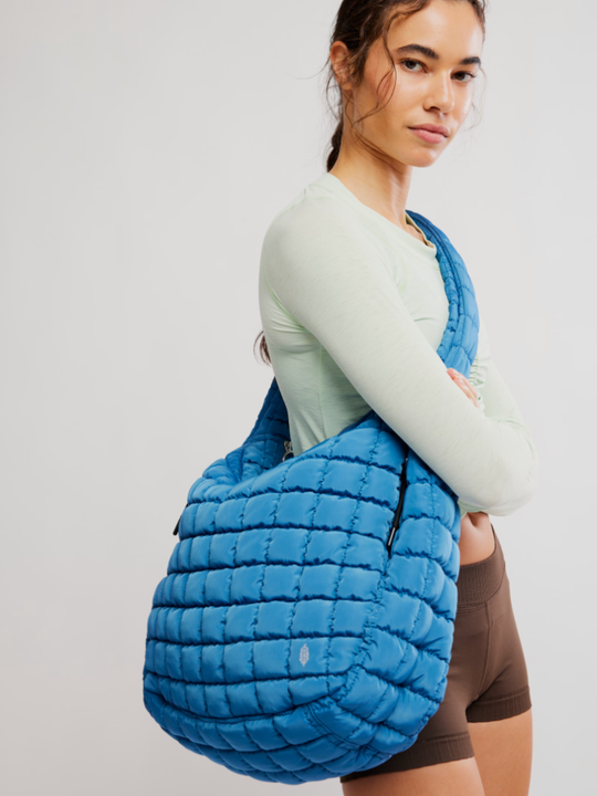 FP Movement Quilted Carryall Bag Deep Teal